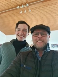 Selfie Stitchit mit Edouard Schmitz Stitchit AG - Die St. Galler Stickerei