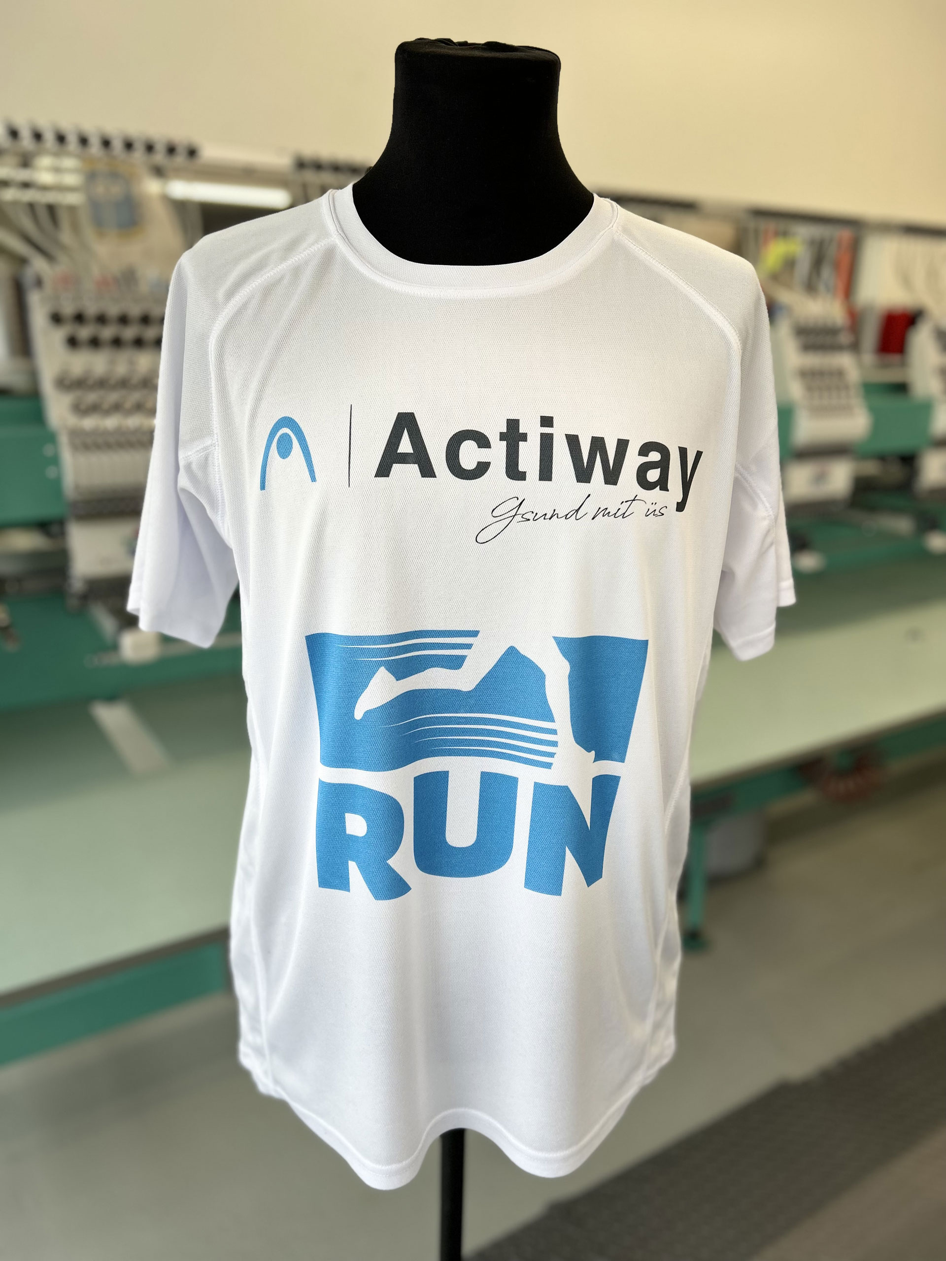 Actiway RUN Stitchit AG - Die St. Galler Stickerei