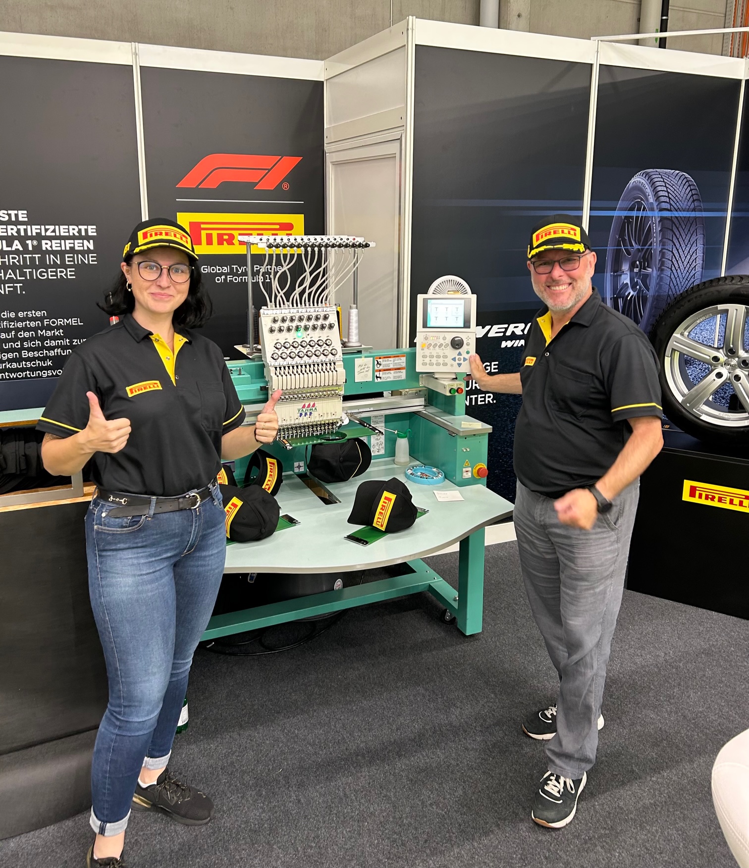 SAS 2024 Stickevent Pirelli Stitchit AG - Die St. Galler Stickerei