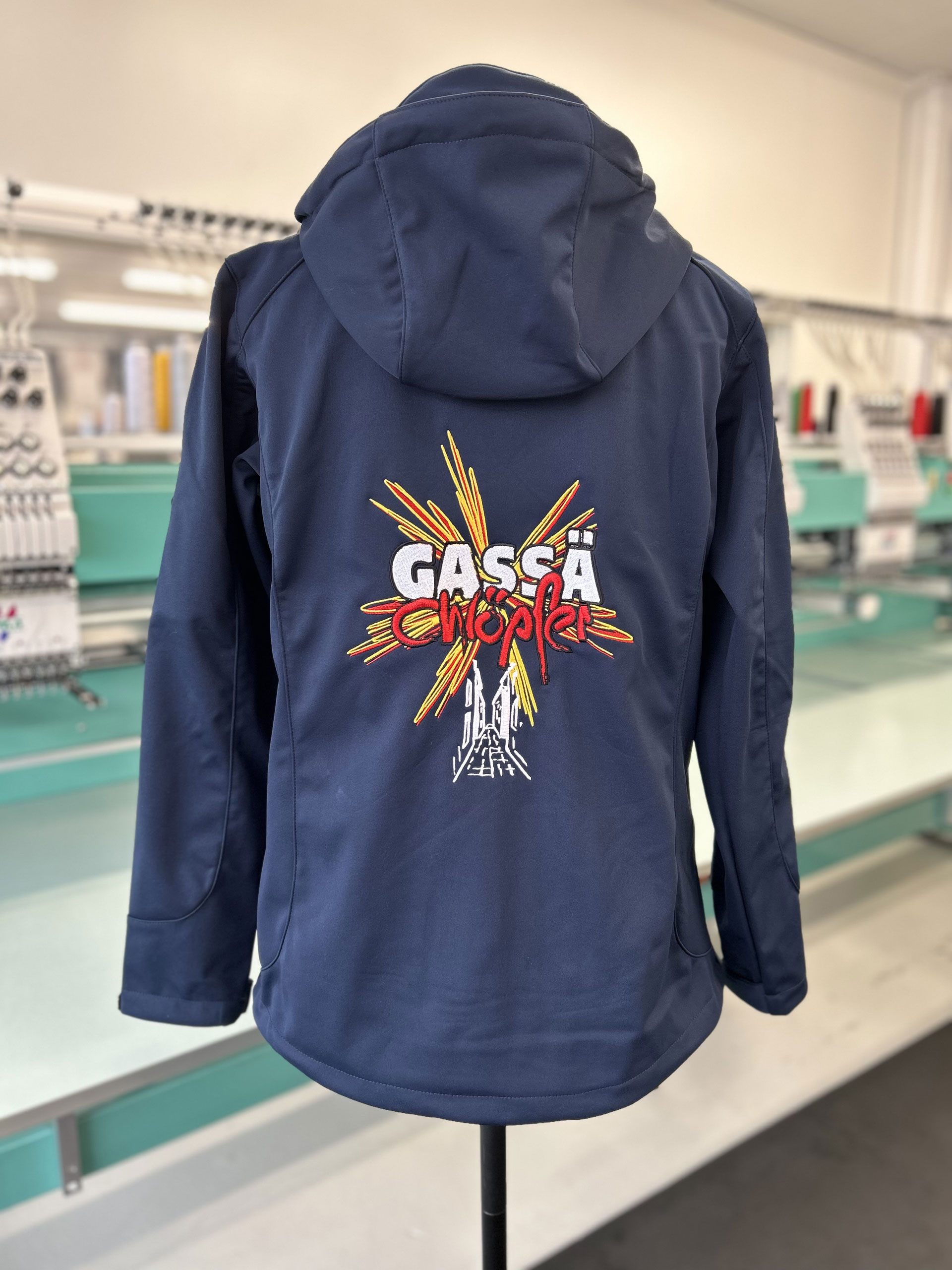 Guggaemusik Gassaechloepfer 4 Stitchit AG - Die St. Galler Stickerei