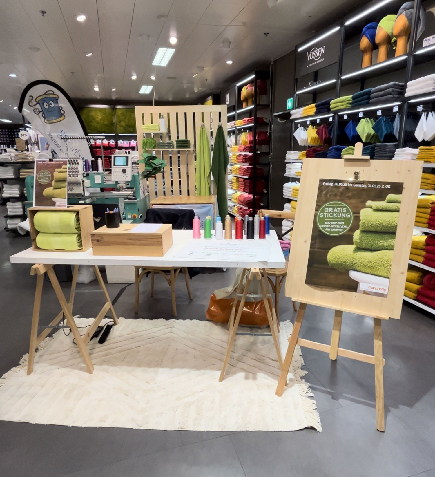 Stickevent Bellevue WEB Stitchit AG - Die St. Galler Stickerei